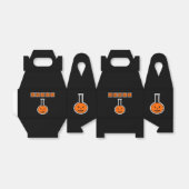 ハロウィーン化学不気味カボチャの箱 フェイバーボックス (折り畳みなし)