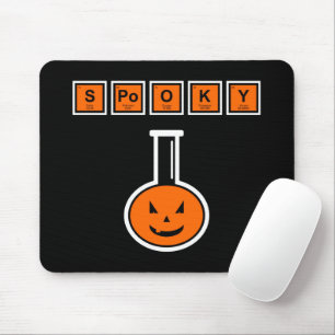 ハロウィーン化学不気味パンプキンマウスパッド マウスパッド