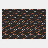 ハロウィーン及び秋模様 ラッピングペーパーシート (正面3)