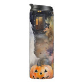 ハロウィーン古いイギリスの牧羊犬カボチャ怖い タンブラー (回転右)