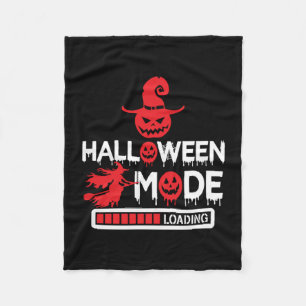 ハロウィーン可笑ハロウィンモードロード誕生日 フリースブランケット