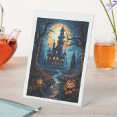 ハロウィーン台座標識 台座サイン (インサイチュ)