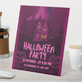 ハロウィーン台座標識 台座サイン (インサイチュ)