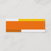 ハロウィーン名刺 スキニー名刺 (裏面)