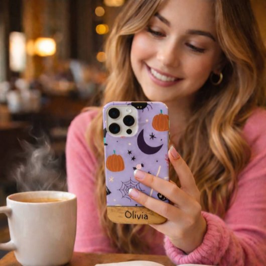 ハロウィーン名前をカスタムする Case-Mate iPhoneケース