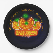 ハロウィーン名年20xxネオングロールックカボチャ9"