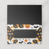 ハロウィーン名座席表 プレイスカード (外部開封)