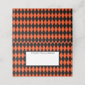 ハロウィーン名座席表 プレイスカード (外部開封)