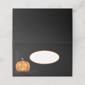 ハロウィーン名座席表 プレイスカード (外部開封)