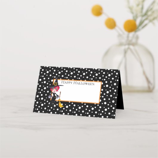 ハロウィーン名座席表 プレイスカード (正面)