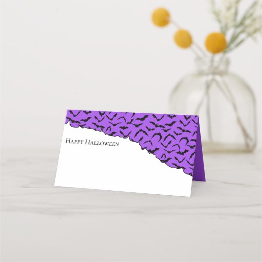 ハロウィーン名座席表 プレイスカード (正面)