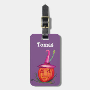 ハロウィーン名荷物タグ子供へ ラゲッジタグ