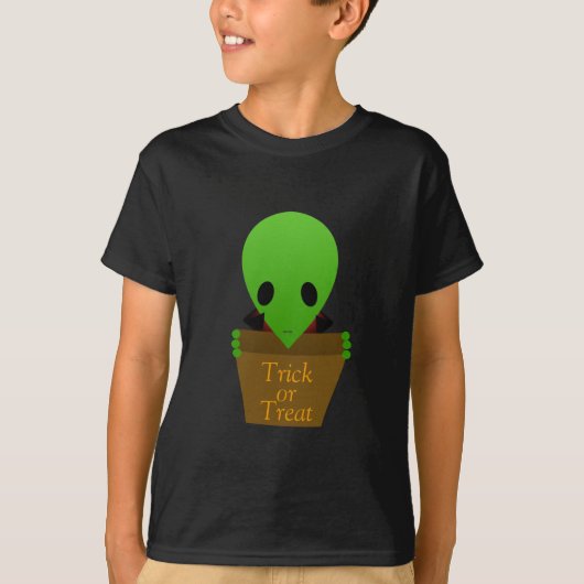 ハロウィーン吸血鬼エイリアンカスタム Tシャツ (正面)