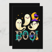 ハロウィーン図書館13 招待状 (正面/裏面)