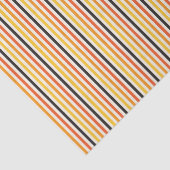 ハロウィーン垂直ストライプオレンジブラック金ゴールドホワイト 薄葉紙 (詳細)