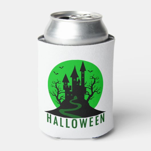 ハロウィーン城 缶クーラー (缶正面)