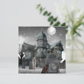 ハロウィーン墓地幽霊のよく出るハウス シーズンカード (スタンド正面)