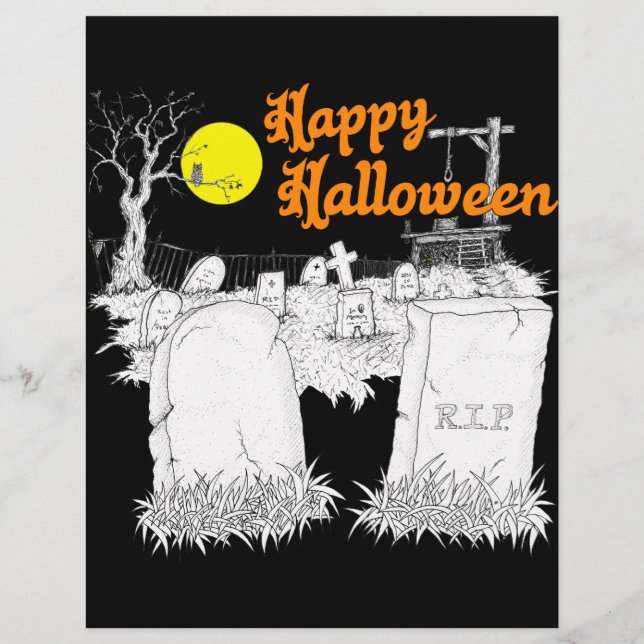 ハロウィーン墓地 (正面)
