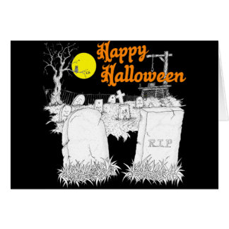 ハロウィーン墓地