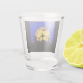 ハロウィーン墓地 ショットグラス (裏面)