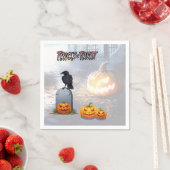 ハロウィーン墓地 スタンダードカクテルナプキン (インサイチュ)