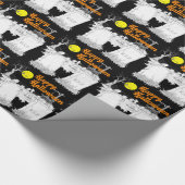 ハロウィーン墓地 ラッピングペーパー (角)