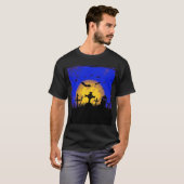 ハロウィーン墓地 Tシャツ (正面フル)