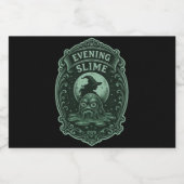 ハロウィーン夕べスライムアポタリーラベル リキュールボトルラベル (シングルラベル)