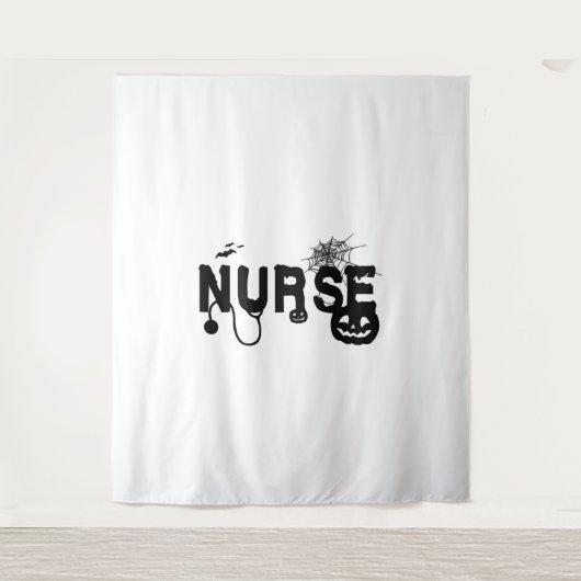 ハロウィーン大事な行事 タペストリー (正面)