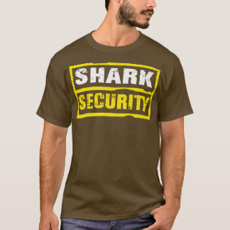 ハロウィーン大人の衣装シャークセキュリティパパママ Tシャツ