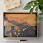 ハロウィーン大理石の水のカラー旋回14 薄葉紙 (ギフト)