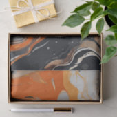 ハロウィーン大理石の水のカラー旋回6 薄葉紙 (ギフト)