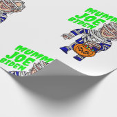 ハロウィーン大統領のジョーバイデン氏・ミマー ラッピングペーパー (角)