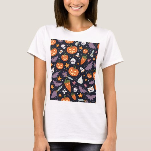 ハロウィーン女子Tシャツ Tシャツ (正面)