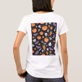 ハロウィーン女子Tシャツ Tシャツ (裏面)