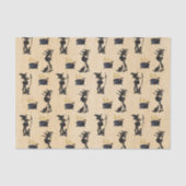 ハロウィーン妊娠した魔女ベビーが醸造シャワー 薄葉紙 (正面)