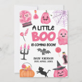 ハロウィーン妊娠の発表 シーズンカード (正面)