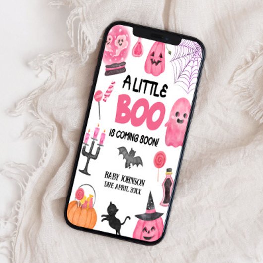 ハロウィーン妊娠の発表 シーズンカード