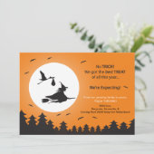 ハロウィーン妊娠の発表 案内状 (スタンド正面)