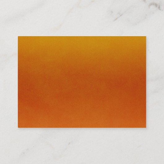 ハロウィーン妊娠ベビーシャワー用の本 エンクロージャーカード (裏面)