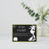 ハロウィーン妊娠ベビー用の本 エンクロージャーカード (スタンド正面)