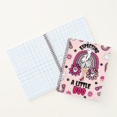 ハロウィーン妊娠幽霊とレインボーピンク ノートブック (内部)