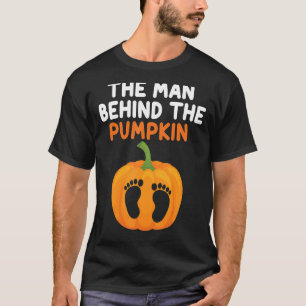ハロウィーン妊娠男性へ期待カボチャCos Tシャツ