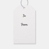 ハロウィーン妖精とカボチャのギフトラベル ギフトタグ (裏面)