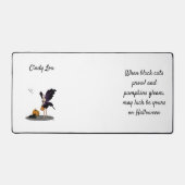 ハロウィーン妖精とカボチャのデスクマット デスクマット (正面)