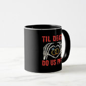 ハロウィーン婚約ティルデス私たちパート マグカップ (正面右)