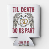 ハロウィーン婚約ティルデス私たちパート 缶クーラー (裏面)