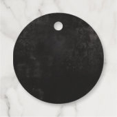 ハロウィーン子供の誕生日パーティーウィッチ幽霊 フェイバータグ (裏面)