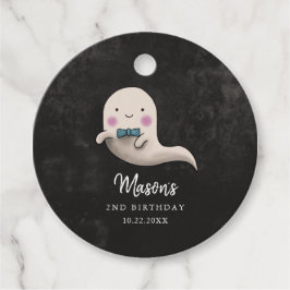 ハロウィーン子供の誕生日パーティーボウタイ幽霊 フェイバータグ