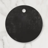 ハロウィーン子供の誕生日パーティーボウタイ幽霊 フェイバータグ (裏面)